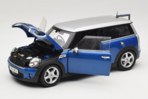 Mini Cooper S Clubman R55 Sininen & Hopea Kyosho 1:18 80430421048 Metalli — kuva 2 / 8