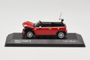 MINI Cooper S R53 Punainen Minichamps 1:43 431138200 Metalli — kuva 5 / 5