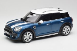 Mini Countryman F60 Island Sininen & Valkoinen Kyosho 1:18 80432447940 Metalli