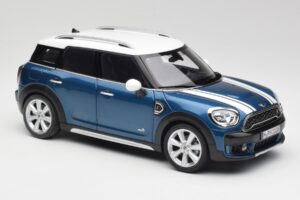 Mini Countryman F60 Island Sininen & Valkoinen Kyosho 1:18 80432447940 Metalli — kuva 6 / 8