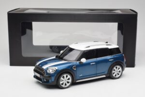 Mini Countryman F60 Island Sininen & Valkoinen Kyosho 1:18 80432447940 Metalli — kuva 8 / 8
