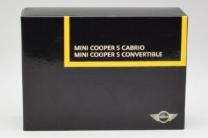 Mini Cooper S R57 Avoauto Musta Minichamps 1:43 80422148818 Metalli — kuva 2 / 4