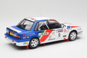 Mitsubishi Galant VR-4 #9 K. Eriksson / S. Parmander RAC Rally 1990 IXO 1:18 18RMC192A Metalli — kuva 2 / 6