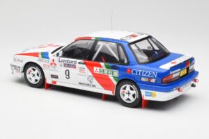Mitsubishi Galant VR-4 #9 K. Eriksson / S. Parmander RAC Rally 1990 IXO 1:18 18RMC192A Metalli — kuva 5 / 6