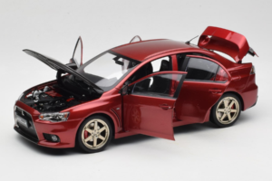 Mitsubishi Lancer Evolution X Punainen OEM 1:18 MLE02 Metalli — kuva 2 / 8