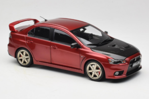 Mitsubishi Lancer Evolution X Punainen OEM 1:18 MLE02 Metalli — kuva 6 / 8