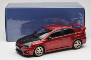 Mitsubishi Lancer Evolution X Punainen OEM 1:18 MLE02 Metalli — kuva 8 / 8