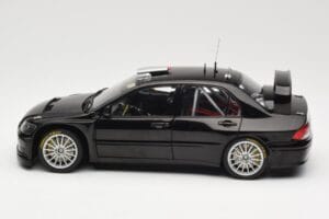Mitsubishi Lancer Evolution WRC Plain Body Musta AUTOart 1:18 80528 Metalli — kuva 4 / 8
