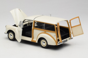Morris Minor Traveller Valkoinen Minichamps 1:18 150137010 Metalli — kuva 5 / 9