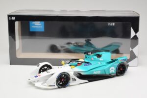 NIO 004 Team NIO #16 O. Turvey Formula E Season 5 2019 Minichamps 1:18 114180016 Metalli — kuva 6 / 6