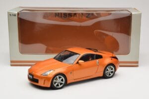 Nissan 350Z Z33 Sunset Orange AUTOart 1:18 77312 Metalli — kuva 8 / 8