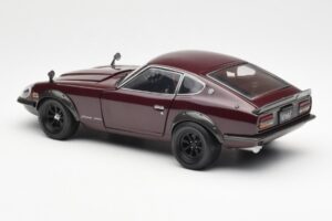 Nissan Fairlady 240ZG Ruskea Kyosho 1:18 08217M Metalli — kuva 7 / 8