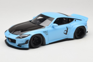 Nissan Fairlady Z RZ34 Pandem China Blue Black GT Spirit 1:18 GT943 Hartsi