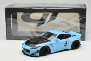 Nissan Fairlady Z RZ34 Pandem China Blue Black GT Spirit 1:18 GT943 Hartsi — kuva 6 / 6