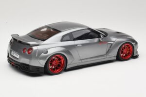 Nissan GT-R R35 Prior Design Harmaa GT Spirit 1:18 GT243 Hartsi — kuva 2 / 6