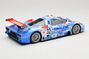 Nissan R390 GT1 #32 R. Calderari / J-D. Deletraz / B. Gachot Team Nissan 24 Hours of Le Mans 1998 GT Spirit 1:18 GT529 Hartsi — kuva 2 / 6