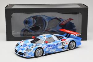 Nissan R390 GT1 #32 R. Calderari / J-D. Deletraz / B. Gachot Team Nissan 24 Hours of Le Mans 1998 GT Spirit 1:18 GT529 Hartsi — kuva 6 / 6