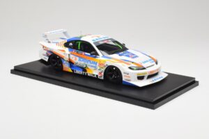 Nissan Silvia S15 LB-Super Silhouette #555 Formula Drift Japan 2023 TopSpeed 1:18 TS0586 Hartsi — kuva 4 / 6