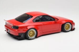 Nissan Silvia S15 Rocket Bunny Burning Red Otto 1:18 OT1115 Hartsi — kuva 2 / 6