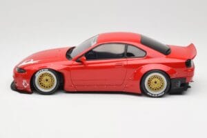 Nissan Silvia S15 Rocket Bunny Burning Red Otto 1:18 OT1115 Hartsi — kuva 3 / 6