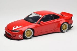 Nissan Silvia S15 Rocket Bunny Burning Red Otto 1:18 OT1115 Hartsi