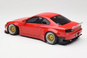 Nissan Silvia S15 Rocket Bunny Burning Red Otto 1:18 OT1115 Hartsi — kuva 5 / 6