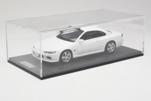 Nissan Silvia S15 Spec-S Valkoinen Cracked Plexi One Model 1:18 REMC034 Metalli — kuva 6 / 7