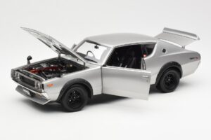 Nissan Skyline 2000 GT-R KPGC110 Hopea Kyosho 1:18 08255S Metalli — kuva 2 / 8