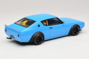 Nissan Skyline 2000 GT-R KPGC110 LB Works Sininen Otto 1:18 OT1210 Hartsi — kuva 5 / 6