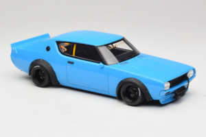 Nissan Skyline 2000 GT-R KPGC110 LB Works Sininen Otto 1:18 OT1210 Hartsi — kuva 6 / 6