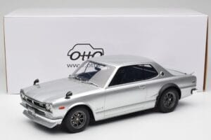 Nissan Skyline C10 2000 GT-R Hopea Otto 1:12 G094 Hartsi — kuva 6 / 6