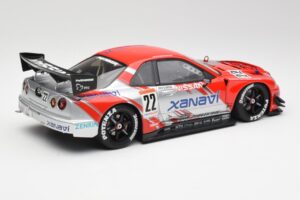 Nissan Skyline GT-R #22 M. Krumm / S. Motoyama Xanavi Nismo JGTC 2002 AUTOart 1:18 80277 Metalli — kuva 2 / 6