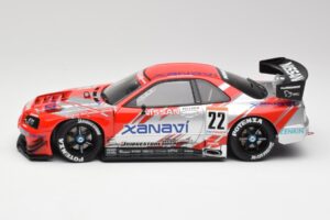 Nissan Skyline GT-R #22 M. Krumm / S. Motoyama Xanavi Nismo JGTC 2002 AUTOart 1:18 80277 Metalli — kuva 3 / 6