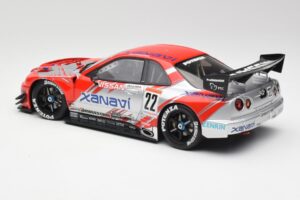 Nissan Skyline GT-R #22 M. Krumm / S. Motoyama Xanavi Nismo JGTC 2002 AUTOart 1:18 80277 Metalli — kuva 5 / 6