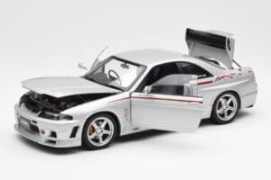 Nissan Skyline GT-R R33 R-Tune Hopea AUTOart 1:18 77326 Metalli — kuva 2 / 8