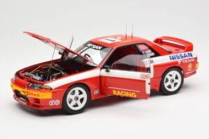 Nissan Skyline GT-R R32 #1 J. Richards / M. Skaife Bathurst 1000 Winner 1992 AUTOart 1:18 89279 Metalli — kuva 2 / 8