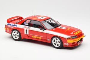 Nissan Skyline GT-R R32 #1 J. Richards / M. Skaife Bathurst 1000 Winner 1992 AUTOart 1:18 89279 Metalli — kuva 6 / 8
