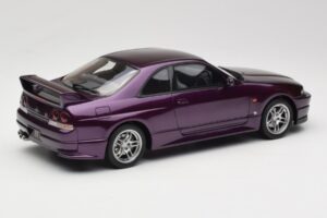 Nissan Skyline GT-R R33 V-Spec Midnight Purple Otto 1:18 OT1138 Hartsi — kuva 2 / 6