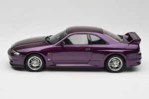 Nissan Skyline GT-R R33 V-Spec Midnight Purple Otto 1:18 OT1138 Hartsi — kuva 3 / 6
