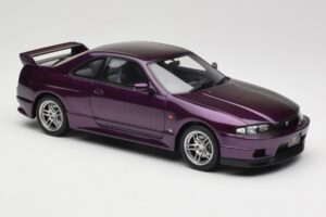 Nissan Skyline GT-R R33 V-Spec Midnight Purple Otto 1:18 OT1138 Hartsi — kuva 4 / 6