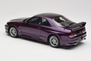 Nissan Skyline GT-R R33 V-Spec Midnight Purple Otto 1:18 OT1138 Hartsi — kuva 5 / 6