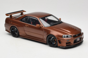 Nissan Skyline GT-R R34 Customized Metallic Bronze MotorHelix 1:18 M83414 Metalli — kuva 6 / 8
