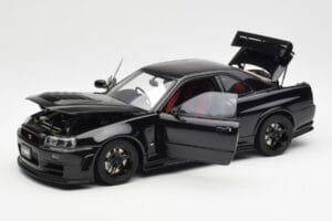 Nissan Skyline GT-R R34 NISMO Z-Tune Musta AUTOart 1:18 77355 Metalli — kuva 2 / 8