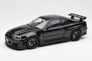Nissan Skyline GT-R R34 NISMO Z-Tune Musta AUTOart 1:18 77355 Metalli