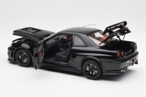 Nissan Skyline GT-R R34 NISMO Z-Tune Musta AUTOart 1:18 77355 Metalli — kuva 5 / 8