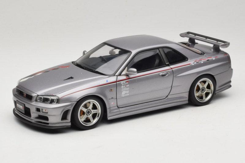 Nissan Skyline GT-R R34 Nismo S-Tune Hopea AUTOart 1:18 77358 Metalli