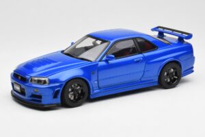 Nissan Skyline GT-R R34 NISMO Z-Tune Bayside Sininen AUTOart 1:18 77354 Komposiitti
