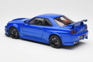 Nissan Skyline GT-R R34 NISMO Z-Tune Bayside Sininen AUTOart 1:18 77354 Komposiitti — kuva 7 / 8