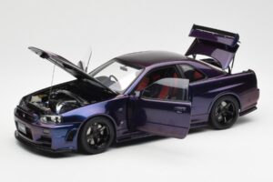 Nissan Skyline GT-R R34 NISMO Z-Tune Midnight Violetti III AUTOart 1:18 77464 Komposiitti — kuva 2 / 8