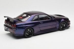 Nissan Skyline GT-R R34 NISMO Z-Tune Midnight Violetti III AUTOart 1:18 77464 Komposiitti — kuva 3 / 8